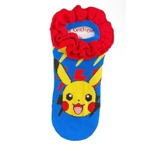 🎀2/$20🎀 Hand Crocheted Ruffle Pokémon Ankle Socks- Shoe Size 4-10 Women’s
